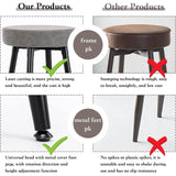 2-Piece: 28'' Metal Bar Stools Set