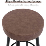 2-Piece: 28'' Metal Bar Stools Set