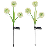 2-Piece: 36 LED Dandelion Solar Lights