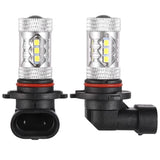 2-Piece: 980LM 80W 9006 HB4 LED Fog DRL Light Bulb