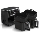 2-Piece: Air Fryer Silicone Pot