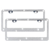 2-Piece: Bling License Plate Frames