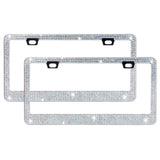 2-Piece: Bling License Plate Frames