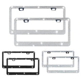 2-Piece: Bling License Plate Frames