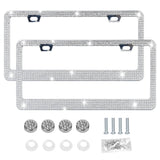 2-Piece: Bling License Plate Frames