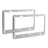 2-Piece: Bling License Plate Frames