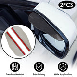 2-Piece: Car Side Mirror Rain Guard