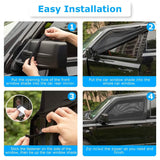 2-Piece: Car Side Window Screen Mesh Cover