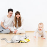 2-Piece: Electric Moving Fish Cat Toy