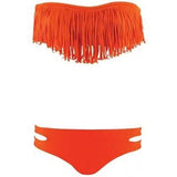 2-Piece: Fashion Fringe Bikini Swimwear