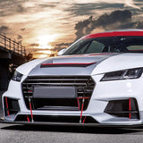2-Piece: Front Bumper Lip Splitter Rod