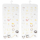 2-Piece: Hanging Jewelry Organizer