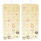 2-Piece: Hanging Jewelry Organizer