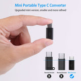2-Piece: Micro USB To Type C Adapter