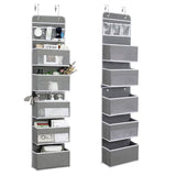 2-Piece: Over the Door Organizer 6-Tier Hanging Basket