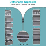 2-Piece: Over the Door Organizer 6-Tier Hanging Basket