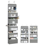 2-Piece: Over the Door Organizer 6-Tier Hanging Basket