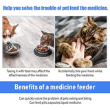 2-Piece: Pet Tablet Syringe Pusher