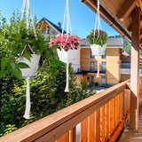 2-Piece: Plant Hanger Flowerpot Net Bag