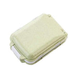 2-Piece: Portable Plastic Pill Box
