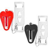 2-Piece: Portable Travel Door Lock Home Hotel Apartment Security Lock