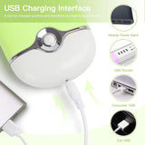 2-Piece: Rechargeable Handheld Mini Eyelash Fan