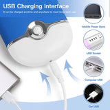 2-Piece: Rechargeable Handheld Mini Eyelash Fan