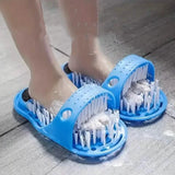 2-Piece Set: Foot Washing Brush Foot Scrub with Suction Cup