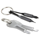 2-Piece Set: Portable Mini Screwdriver Key Ring