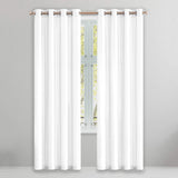 2-Piece Set: Solid Blackout Thermal Window Curtain Pair Panel