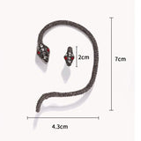 2-Piece: Snake Design Earrings