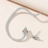 2-Piece: Snake Design Earrings