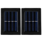 2-Piece: Solar Deck Outdoor Lights