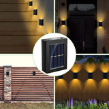 2-Piece: Solar Deck Outdoor Lights