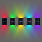 2-Piece: Solar Deck Outdoor Lights