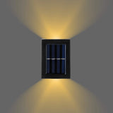 2-Piece: Solar Deck Outdoor Lights
