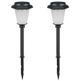 2-Piece: Solar Flame Torch Light