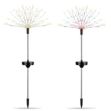 2-Piece: Solar Powered Starburst Garden Lights