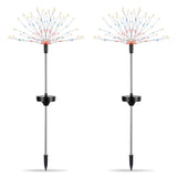 2-Piece: Solar Powered Starburst Garden Lights
