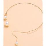 2-Piece: Women's Chic Geometric Necklace