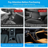 2-Pieces: Car Console Side Organizer
