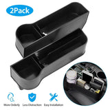 2-Pieces: Car Console Side Organizer