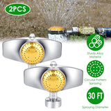 2-Pieces: Circular Spot Sprinkler 60 Degree with Gentle Water Flow