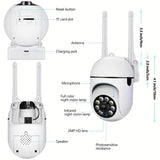 2-Pieces: Compact Wireless IP Security Cameras with App Control