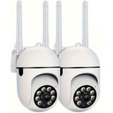 2-Pieces: Compact Wireless IP Security Cameras with App Control