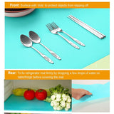2-Pieces: Easy Clean Fridge Pads