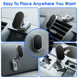 2-Pieces: Foldable Magnetic Car Phone Holder