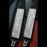 2-Pieces: Luxury Leather Seat Belt Protectors