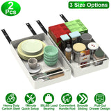 2-Pieces: Pull Out Cabinet Organizers