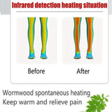 2-Pieces: Self Heating Support Knee Pads Elbow Brace Warm